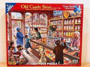 Old Candy Store 1000 Piece Jigsaw Puzzle by Steve Crisp